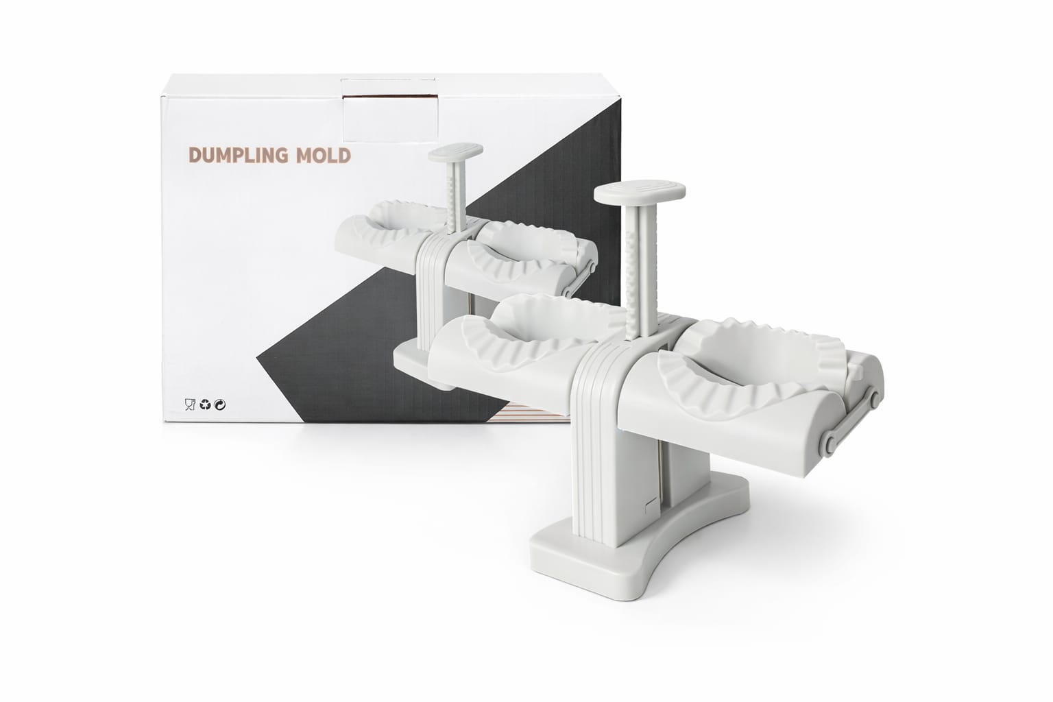 Doppel-Teigtaschenformer